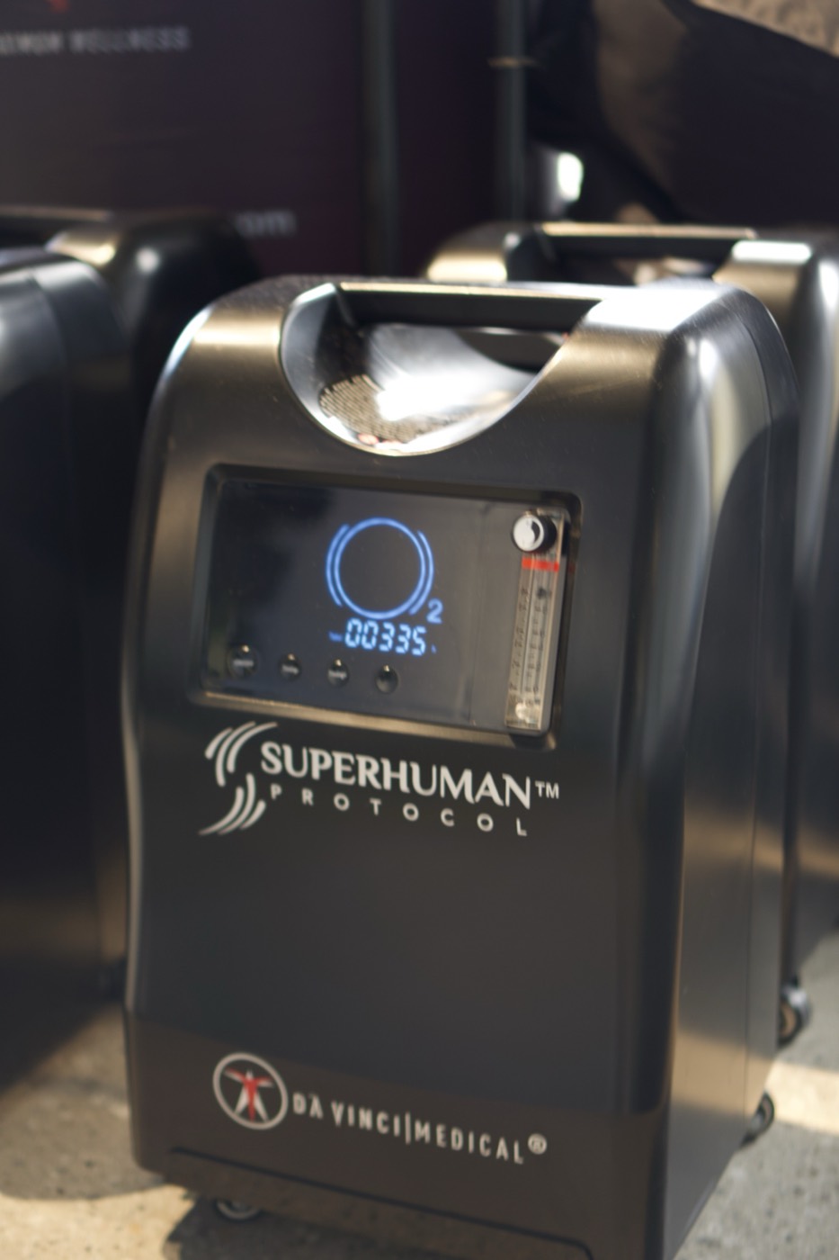 The Superhuman Protocol oxygen system at Longevity Labs